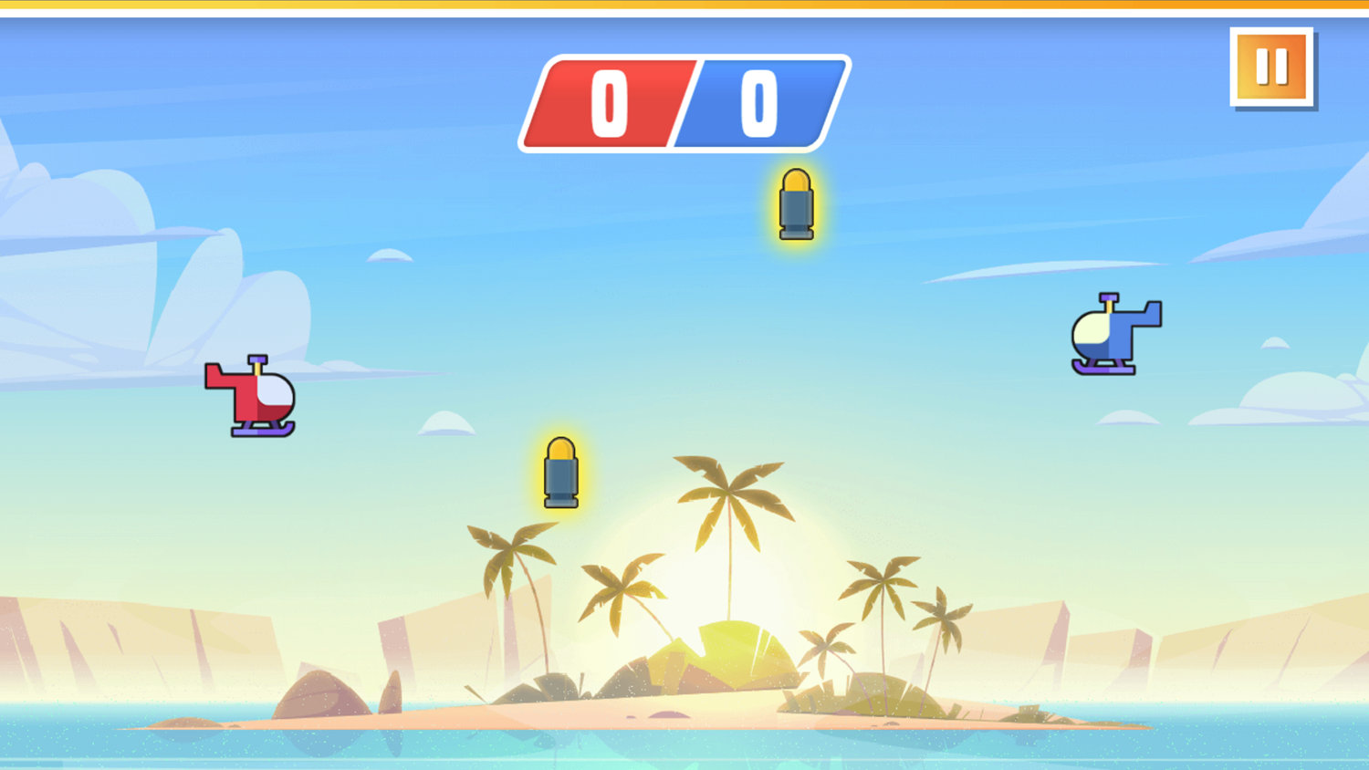 Heli Battle Game Screenshot.