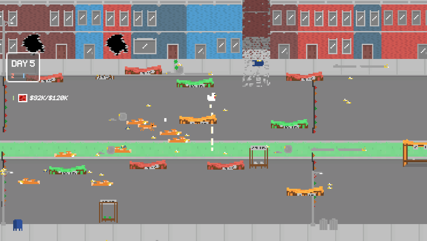 Hen in the Foxhouse Game Shooting Screenshot.