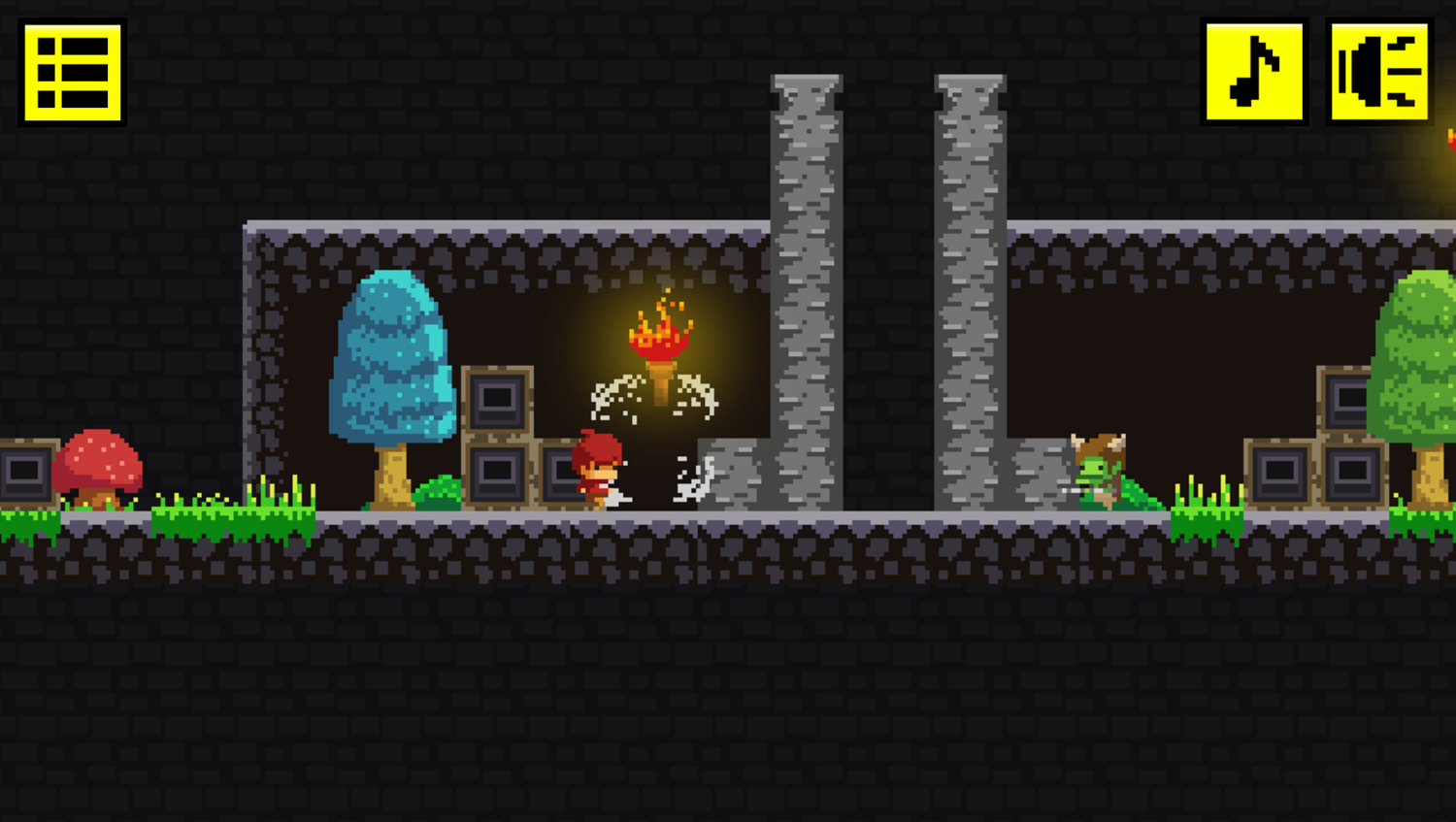 Hero Adventure Game Kill Orcs Screenshot.