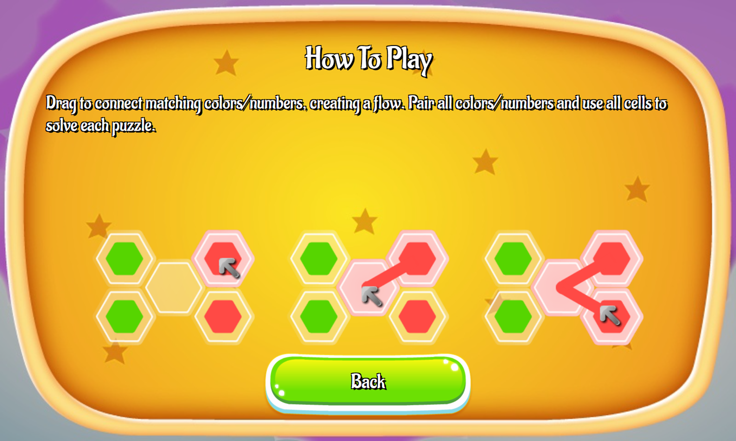 Hex Stream Game How To Play Screenshot.