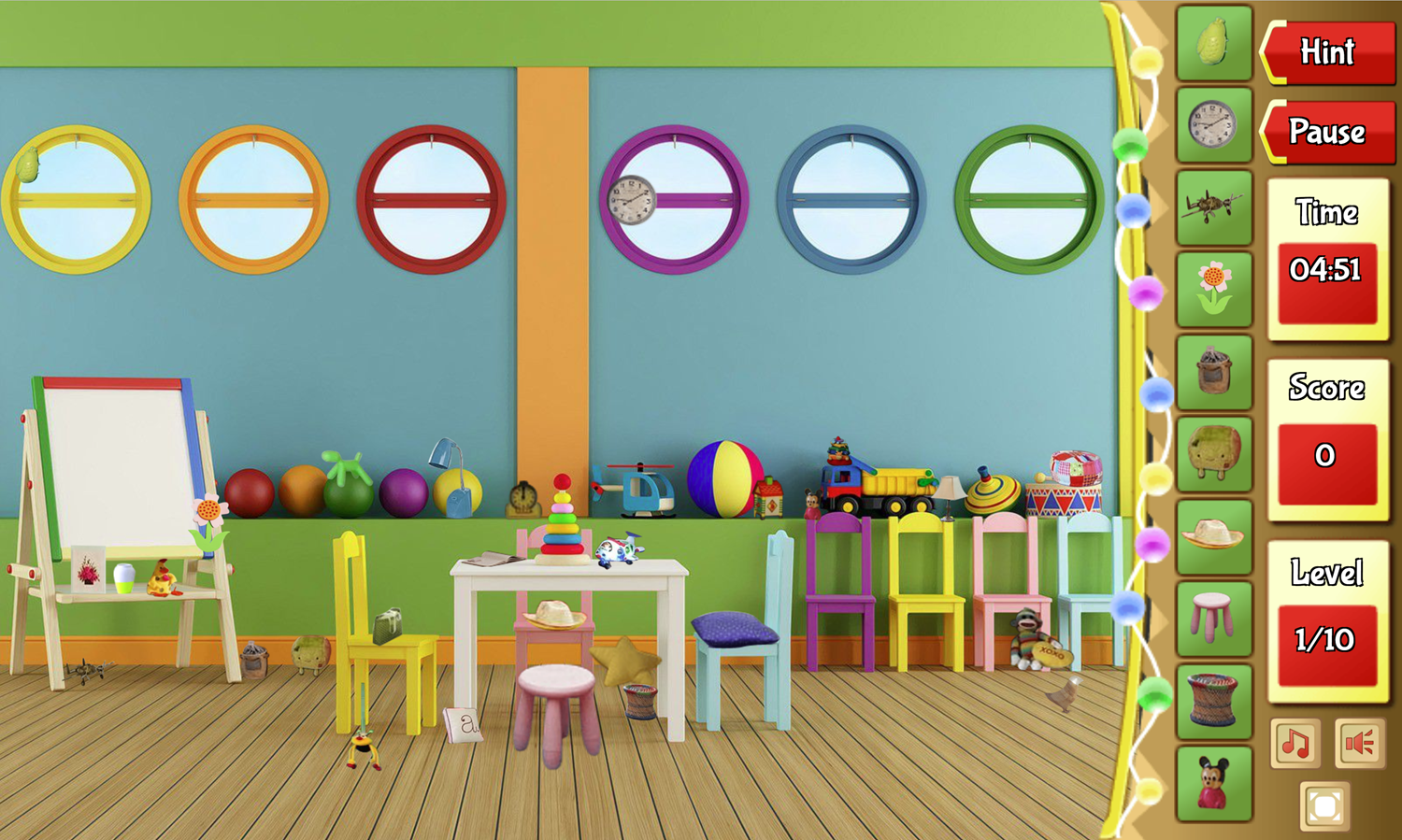 Hidden Classroom Game Screenshot.