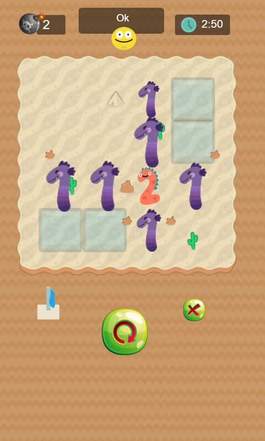 Hidden Monster Game Level Play Screenshot.