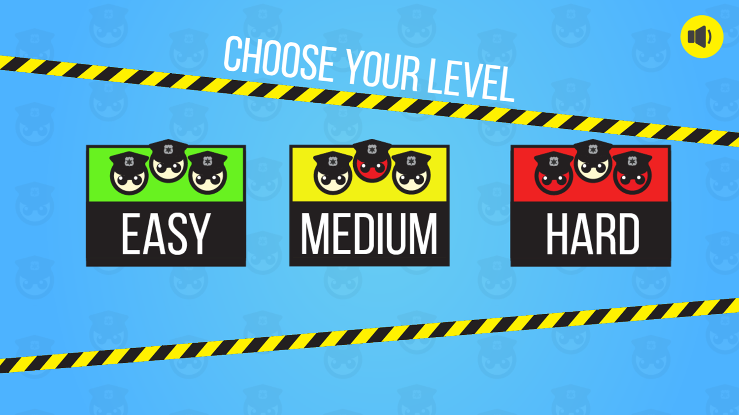 Hit and Run Game Difficulty Select Screenshot.