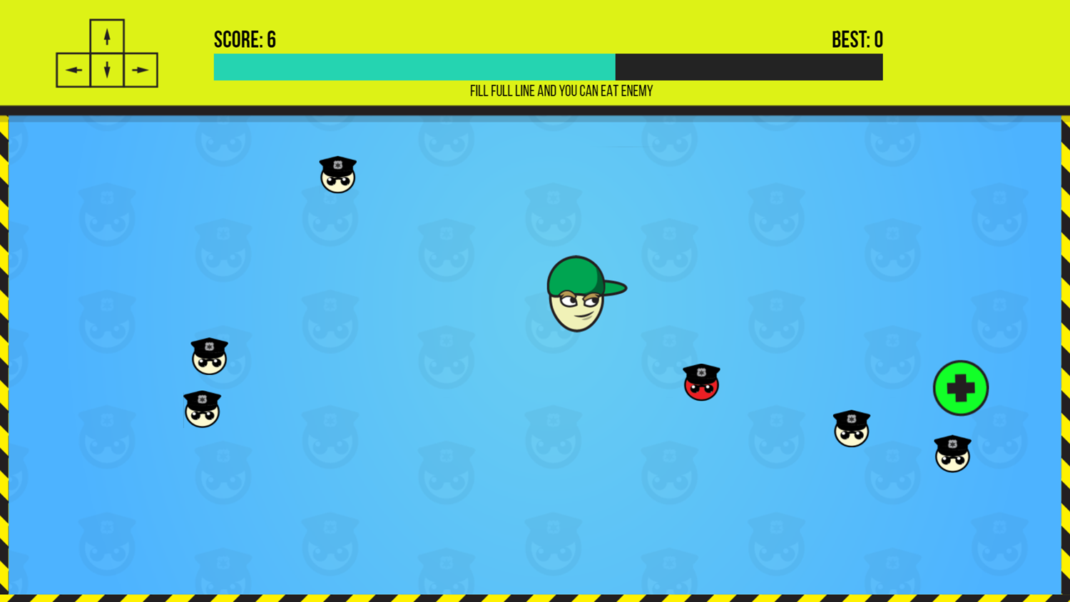 Hit and Run Game Play Screenshot.