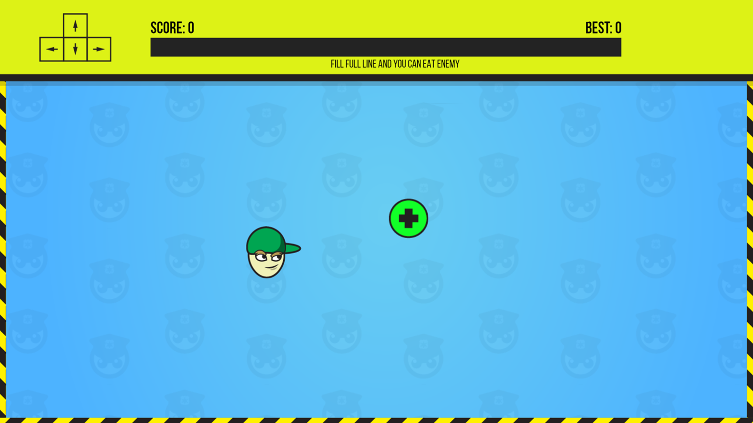 Hit and Run Game Start Screenshot.