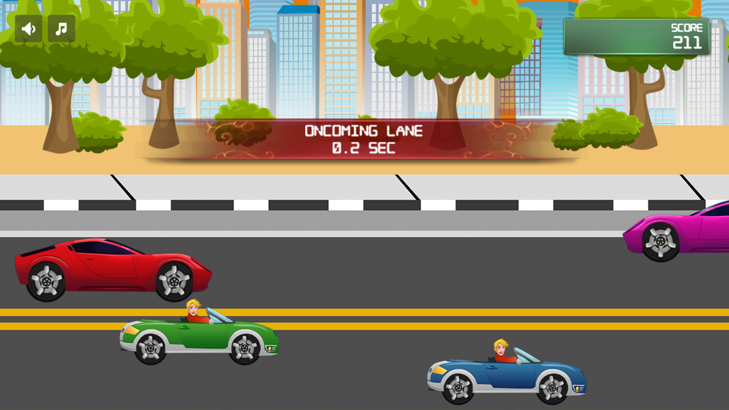 Hot Wheels Game Play Screenshot.