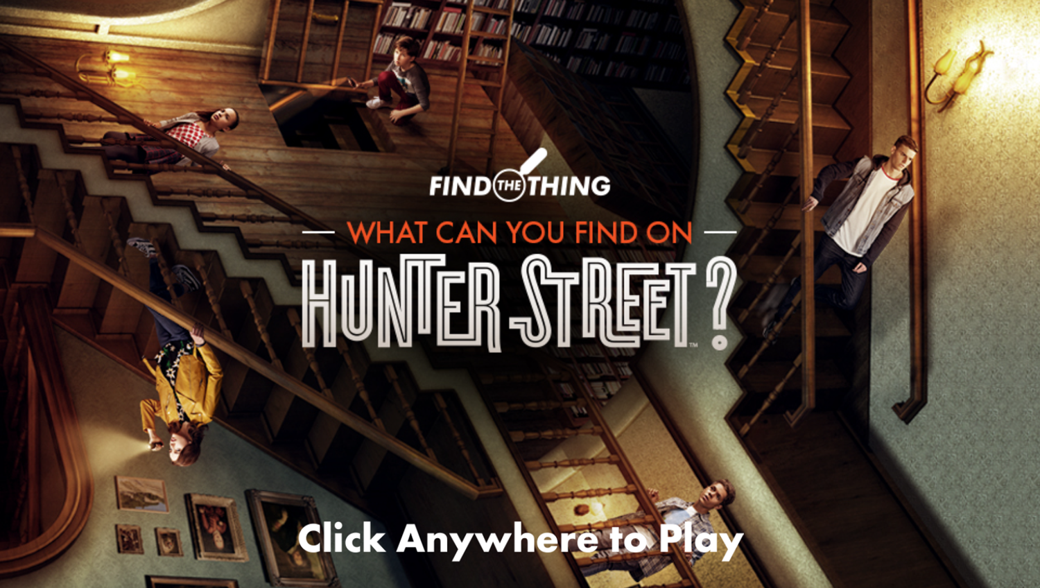 Hunter Street What Can You Find On Hunter Street Welcome Screen Screenshot.