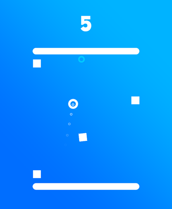 Hyper Squares Game Play Screenshot.