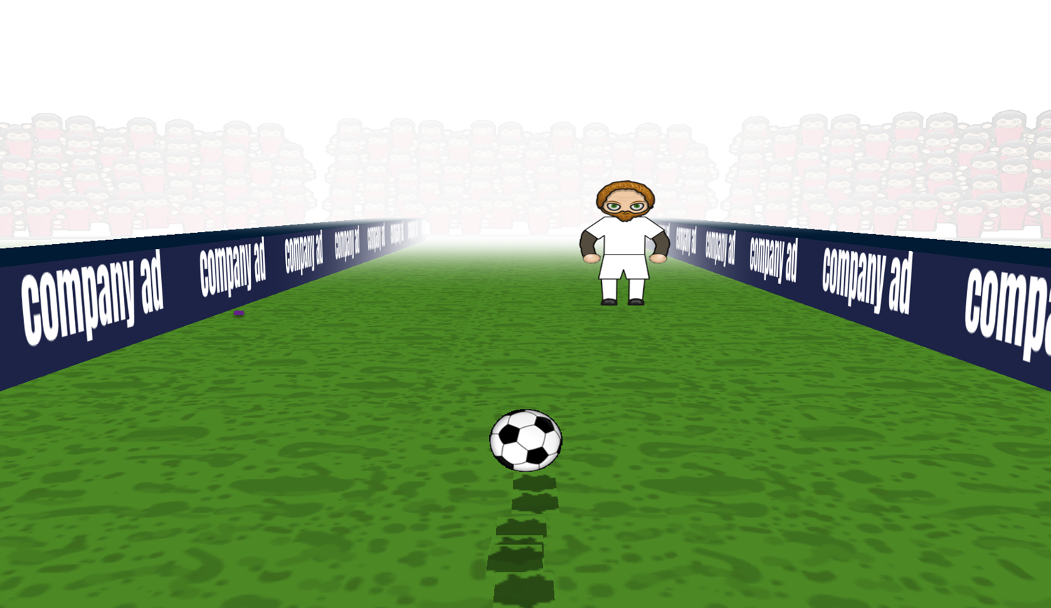 Idle Football Challenge 3D Game Start Screenshot.