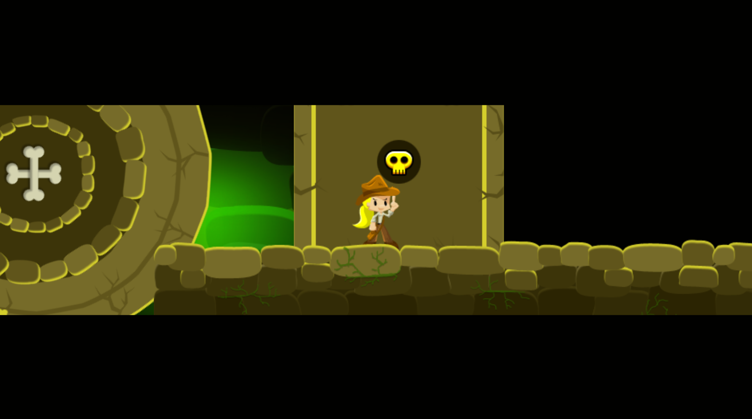 Indiara and the Skull Gold Level End Screenshot.