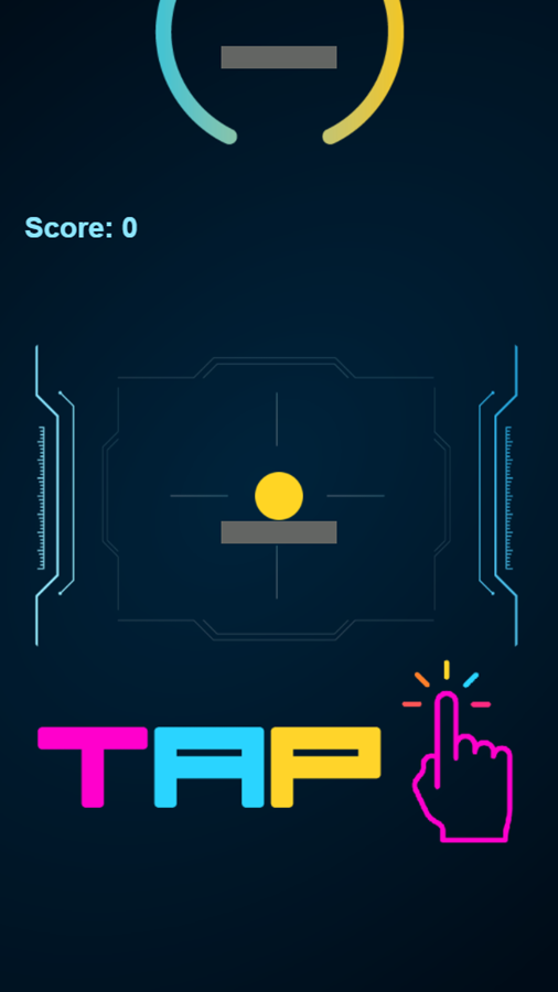 Infinite Jumper Game Start Screenshot.