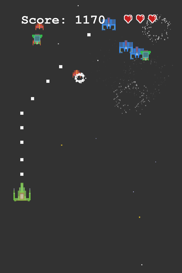 Invace Spaders Game Screenshot.