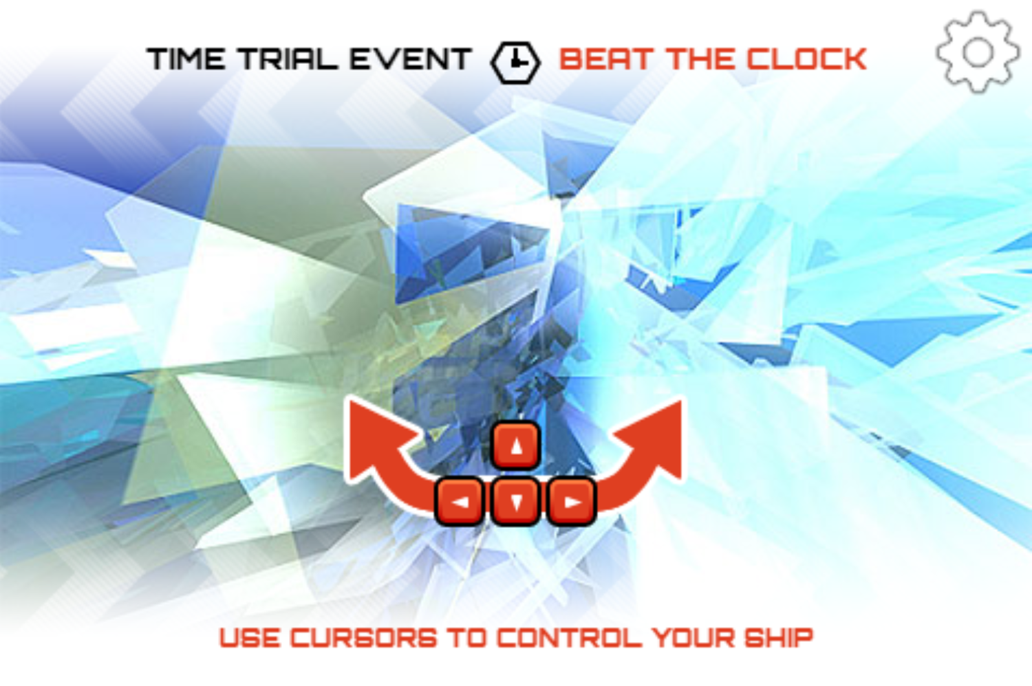 Iondrift Game Controls Screenshot.