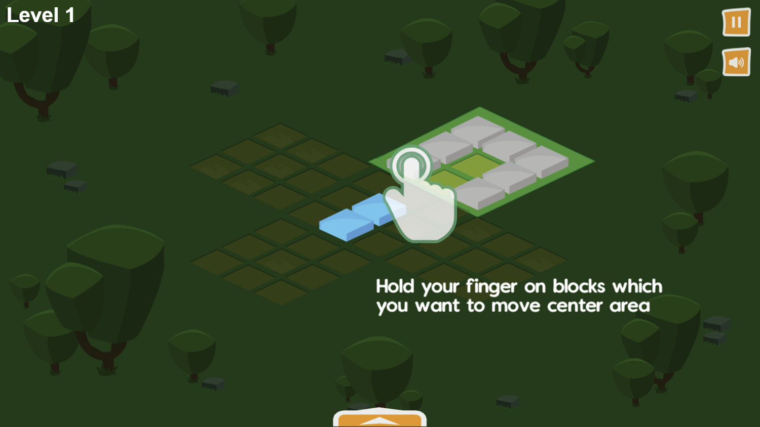 Isometric Puzzle Game How To Play Screenshot.