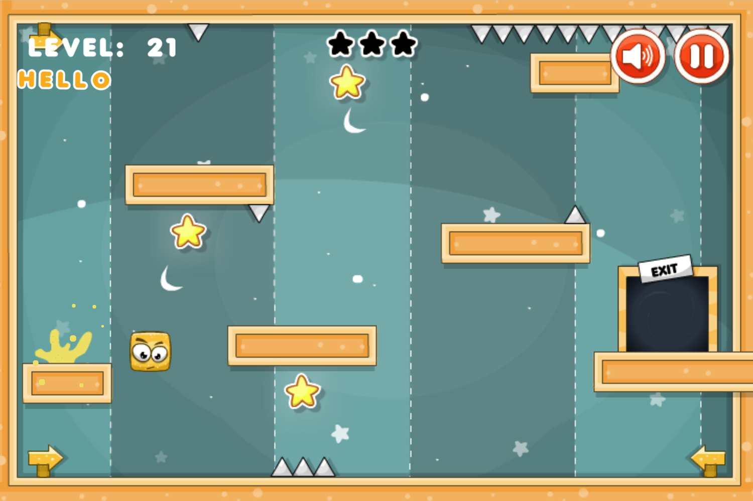 Jelly Escape Game Screenshot.