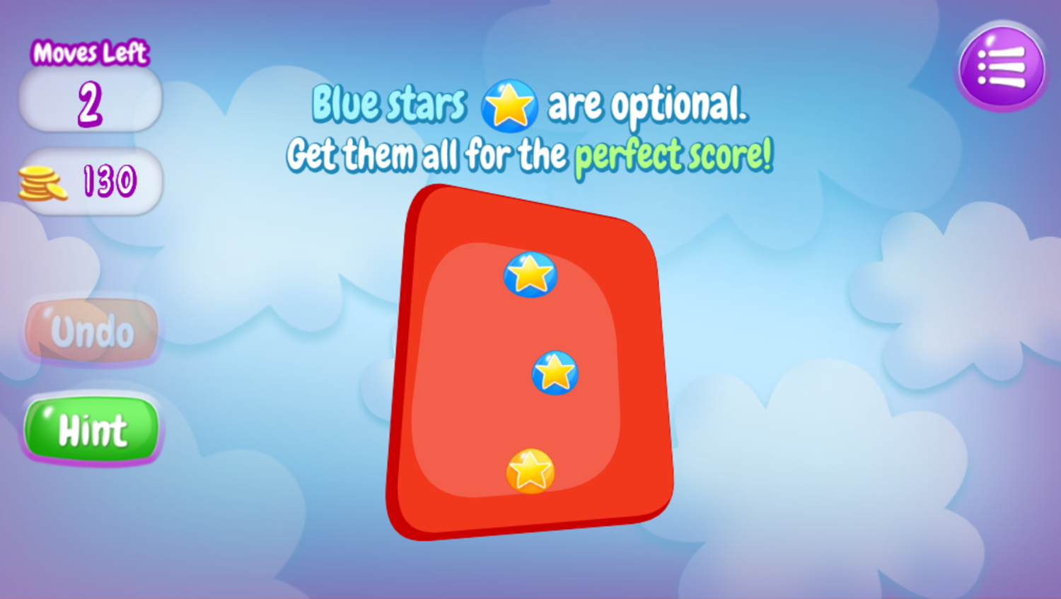Jelly Slice Game Play Tips Screenshot.