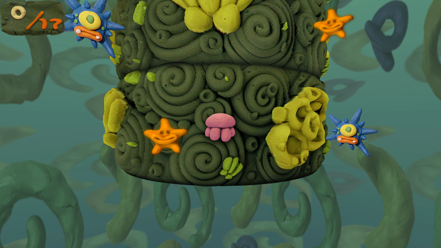 Jellyfish Game Start Screenshot.