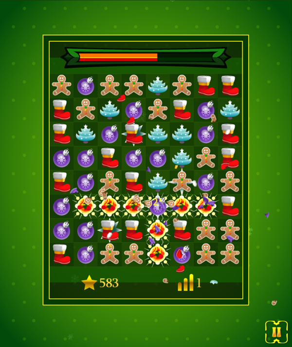 Jewel Christmas Game Combo Screenshot.