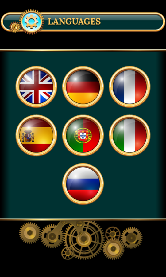 Jewel Explode Game Languages Screenshot.