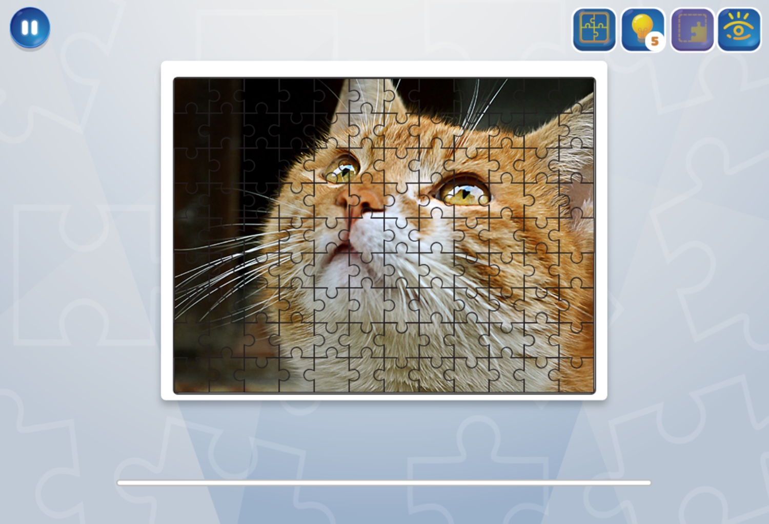 Jigsaw Puzzle Game Puzzle Complete Screenshot.