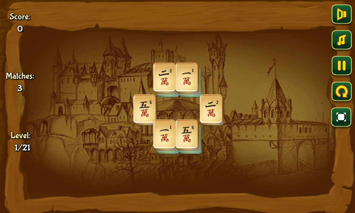 Jolly Jong 2.5 Game Start Screenshot.