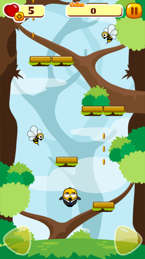 Jumper Jam Game Start Screenshot.