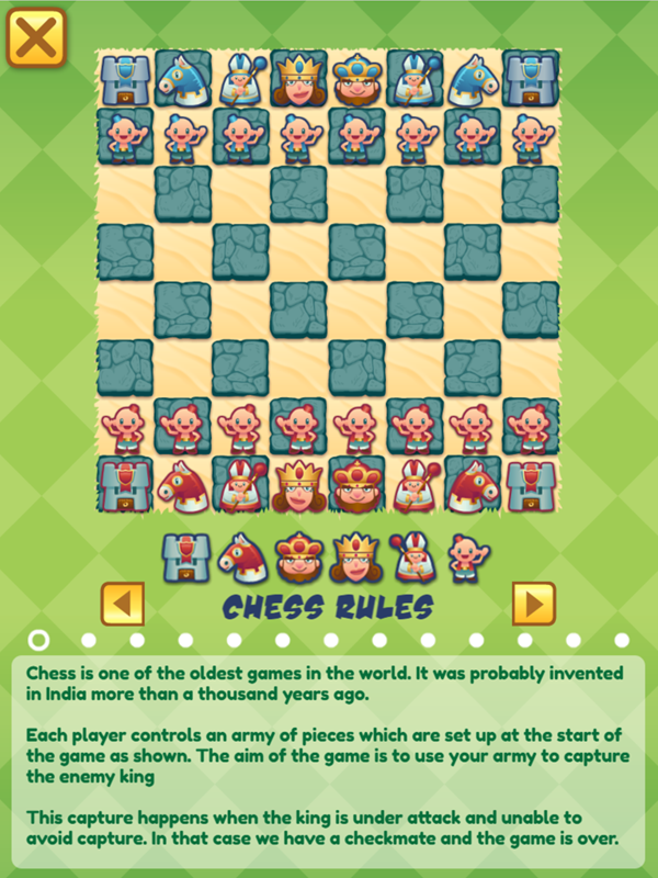 Junior Chess Chess Rules Screenshot.