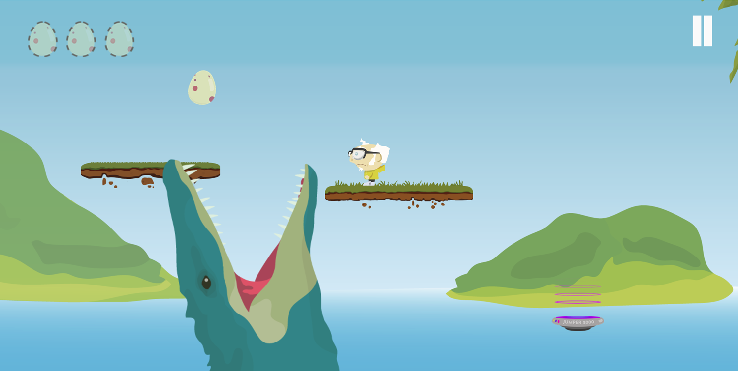 Jurassic Theft Game Mosasaurus Screenshot.