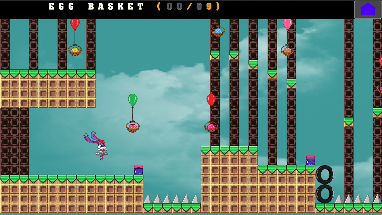 Kenne's Baskets Game Screenshot.