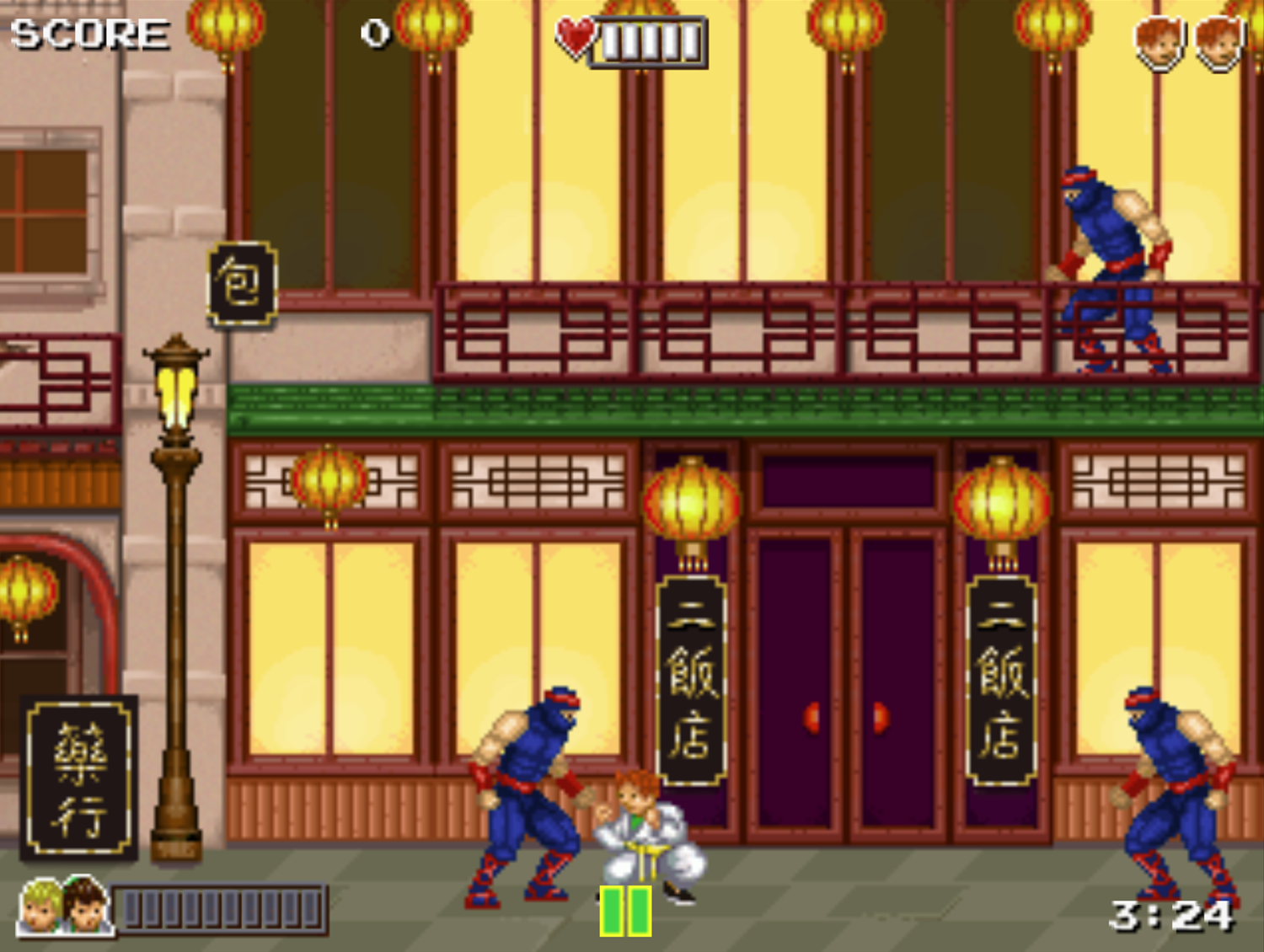 Kickin' It Black Dragon Blitz Game Second Mission Screenshot.