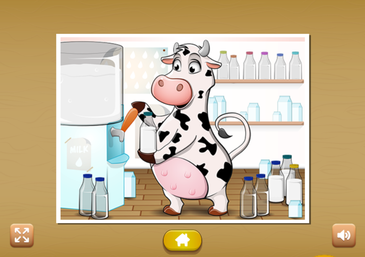 Kids Farm Fun Game Puzzle Complete Screenshot.