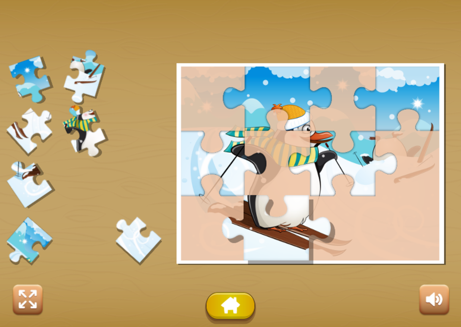 Kids Zoo Fun Game Puzzle Play Screenshot.