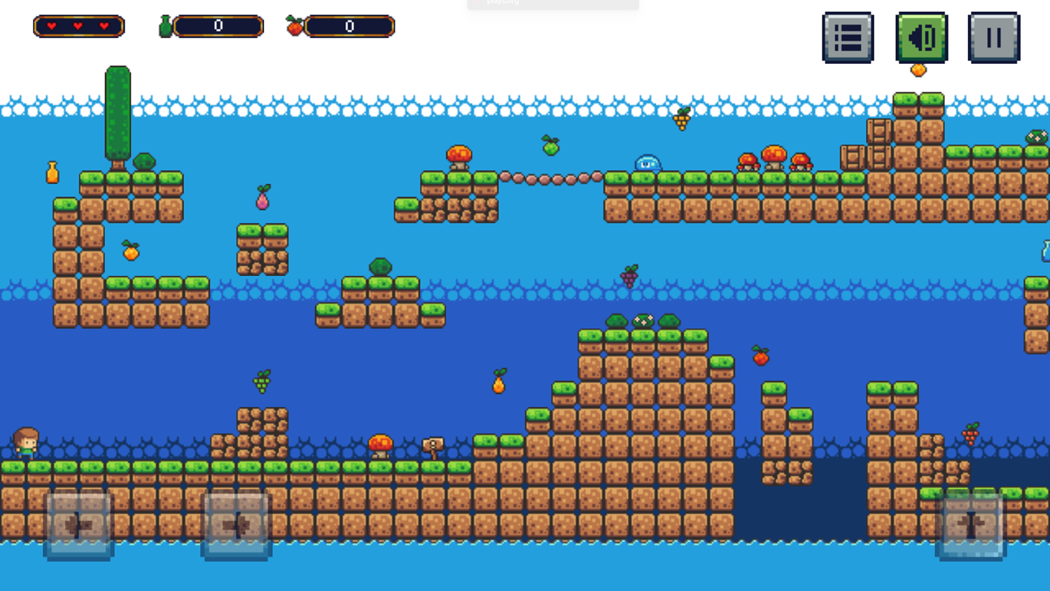 Kiko Adventure Level Start Screenshot.