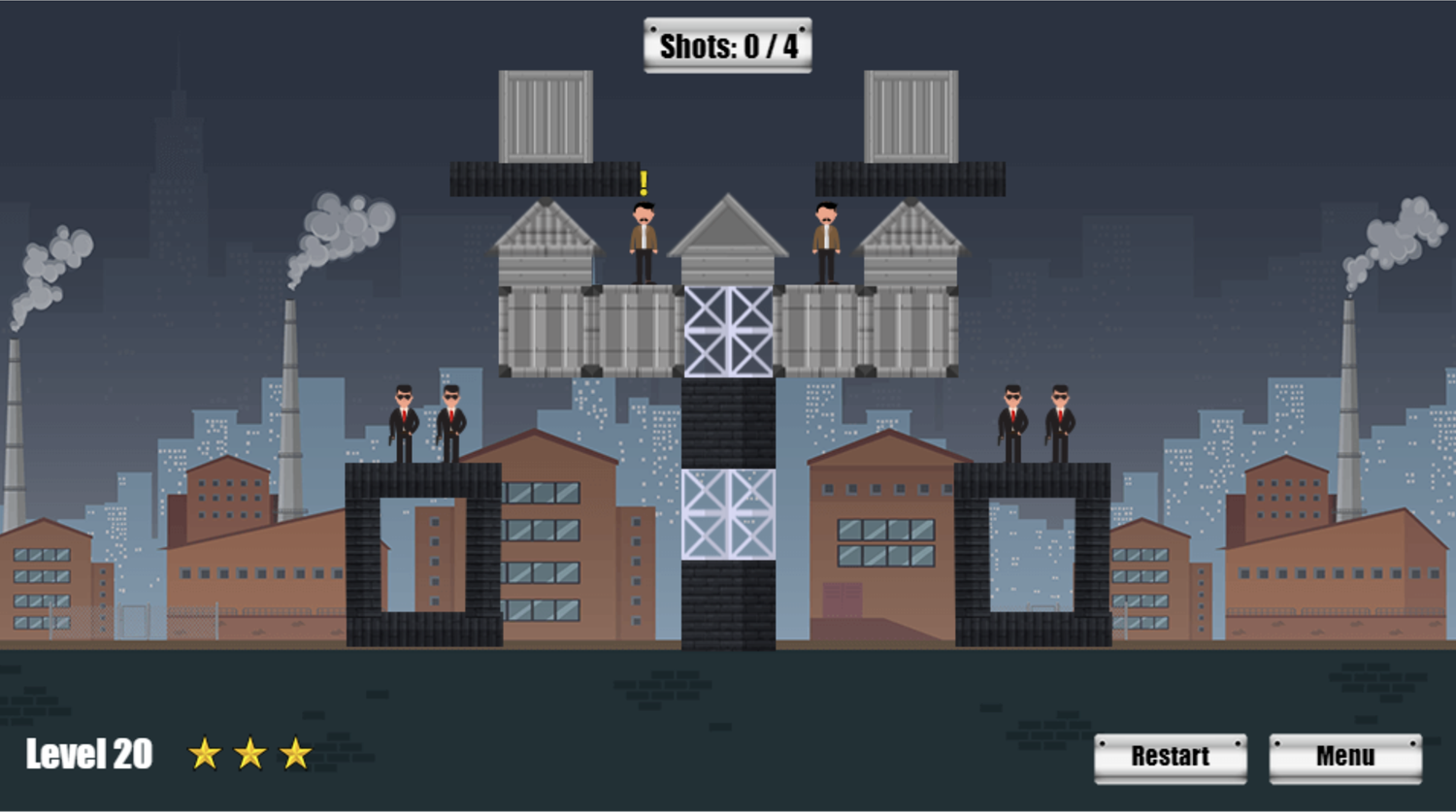 Kill The Spy Game Final Level Screenshot.