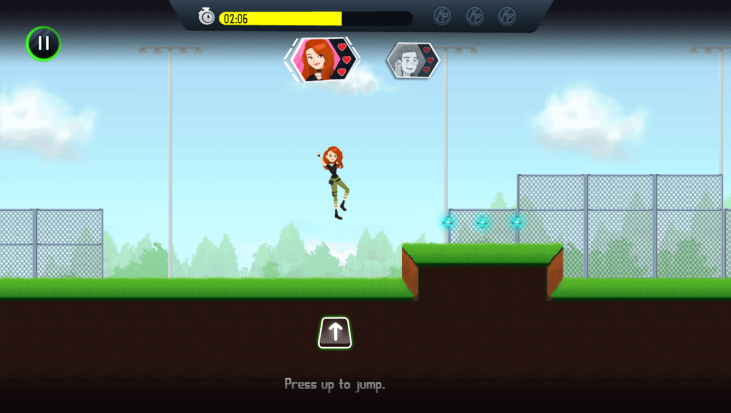 Kim Possible Mission Improbable Game How To Jump Screenshot.