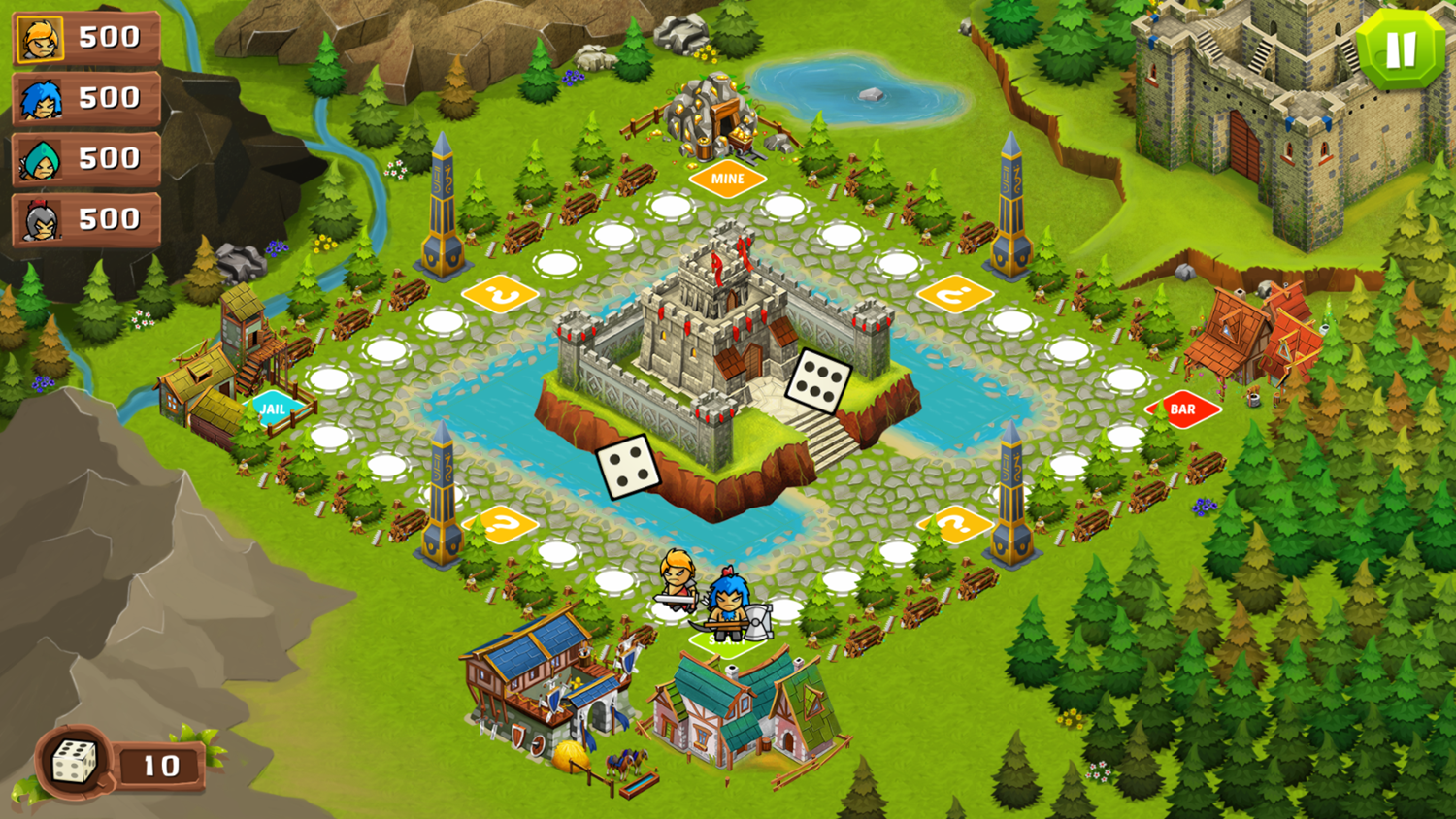 Kingdoms Wars Game Play Screenshot.