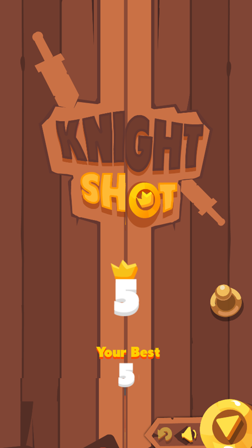 Knight Shot Game Stage Complete Screenshot.