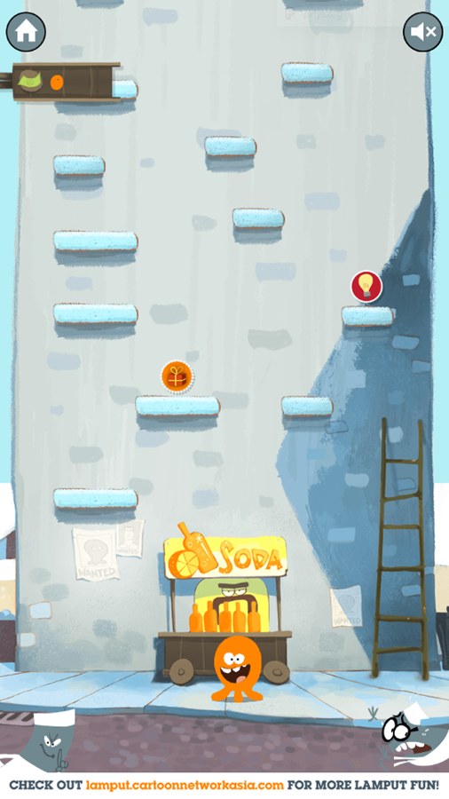 Lamput Jump Game Start Screenshot.