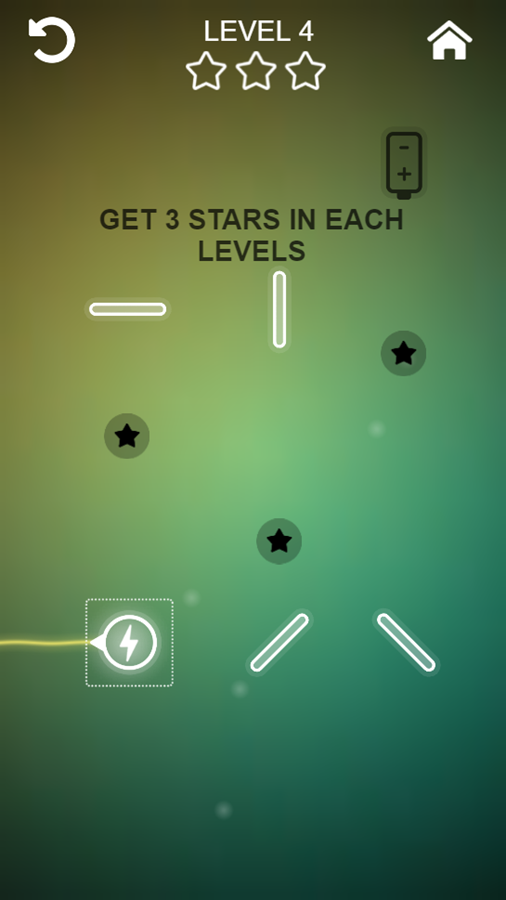 Laser Overload Game Next Level Screenshot.