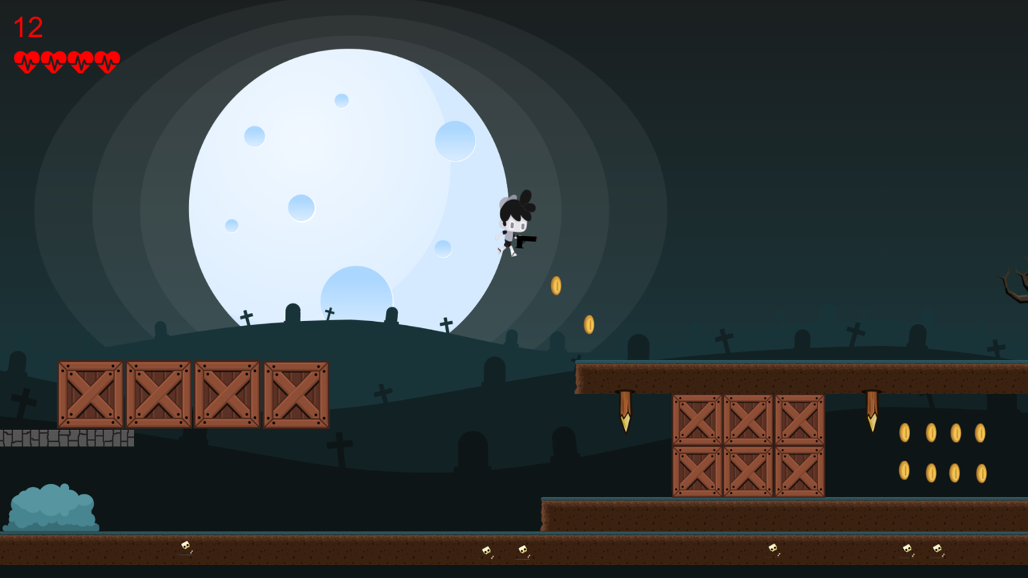 Last World Game Level Play Screenshot.