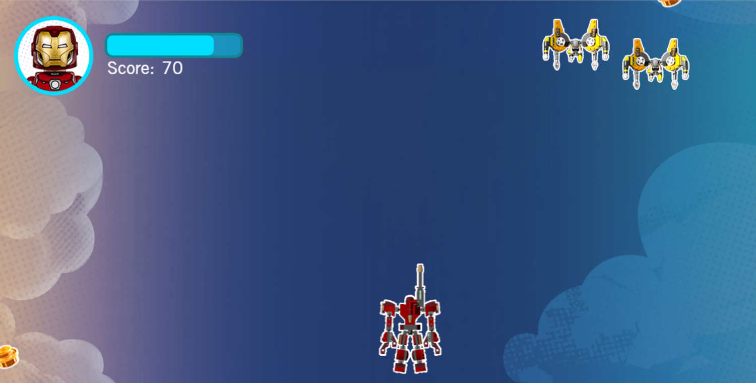 LEGO Marvel Avengers Hero Hustle Iron Man Game Screenshot.