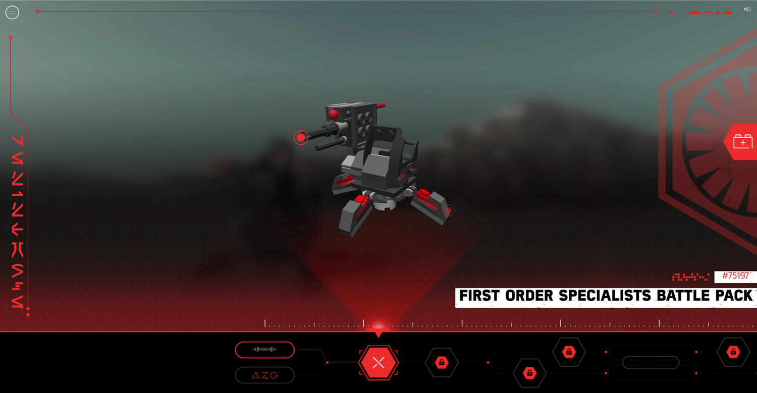 Star Wars Battlerun Game Screenshot.