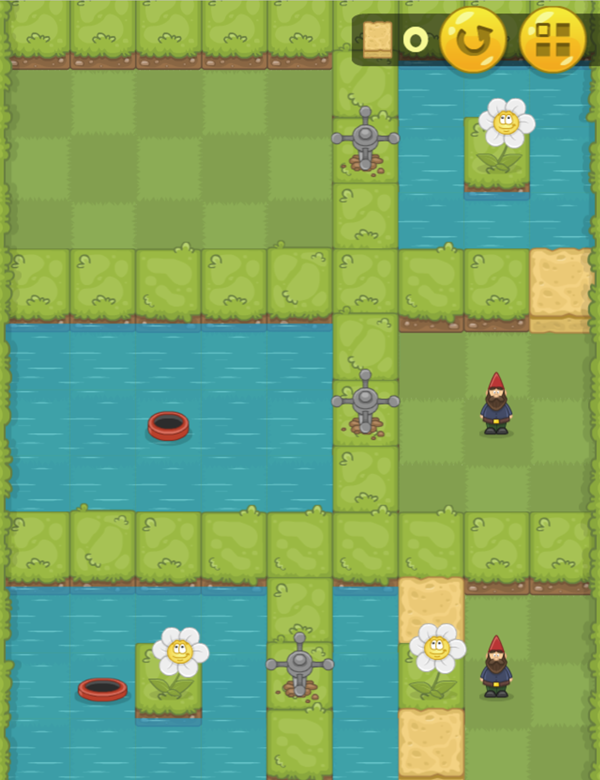 Let Me Grow Game Level Progress Screenshot.