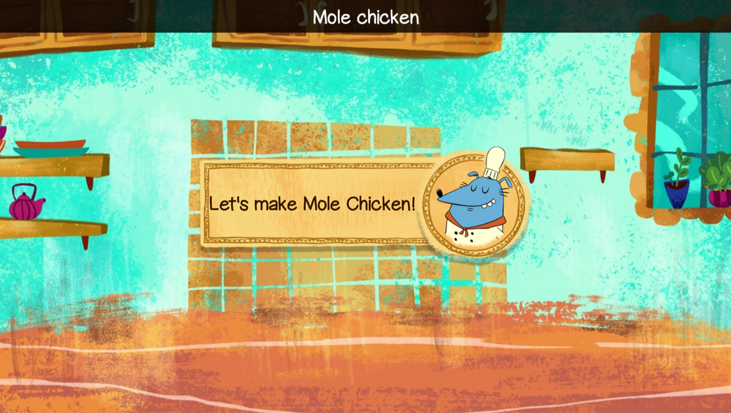 Let's Go Luna Luna's Chef Leo's Crazy Kitchen Game Dish Goal Screenshot.