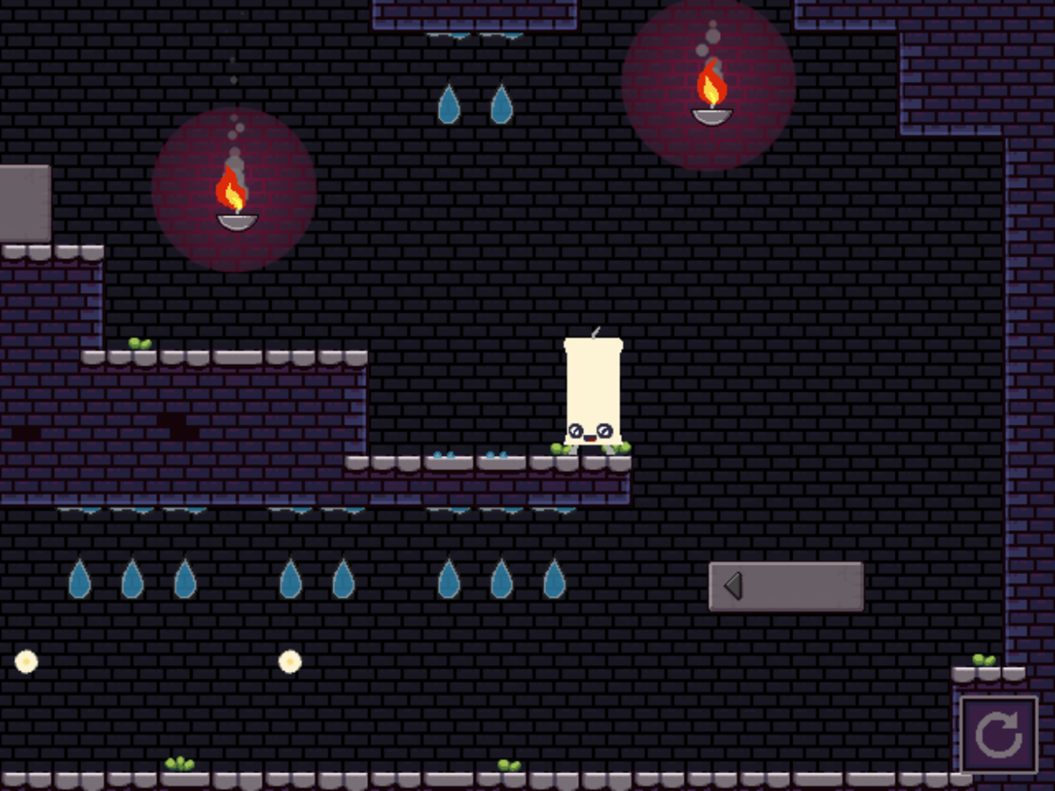 Lifespan Candle Game Final Level Screenshot.