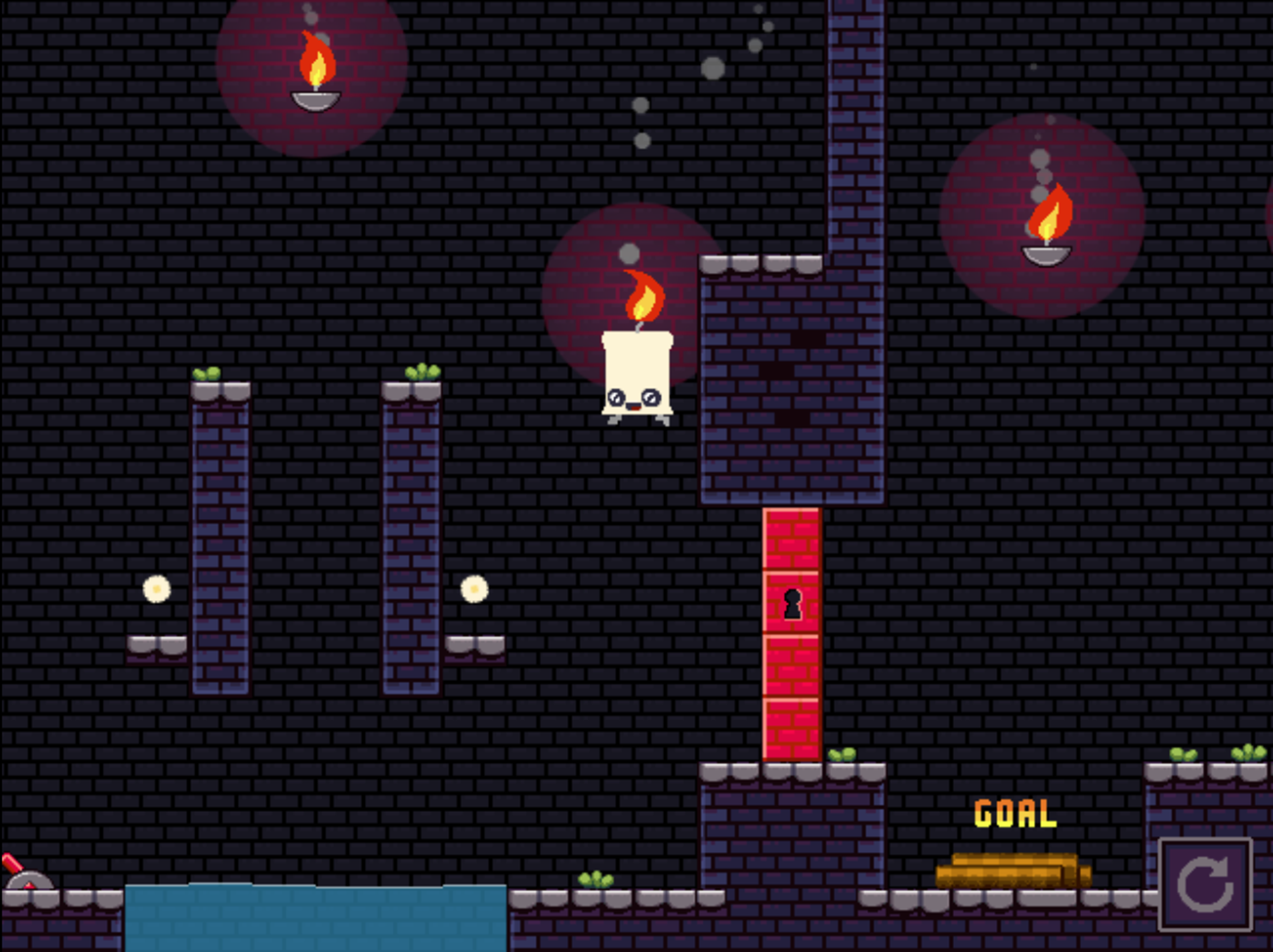 Lifespan Candle Game Screenshot.