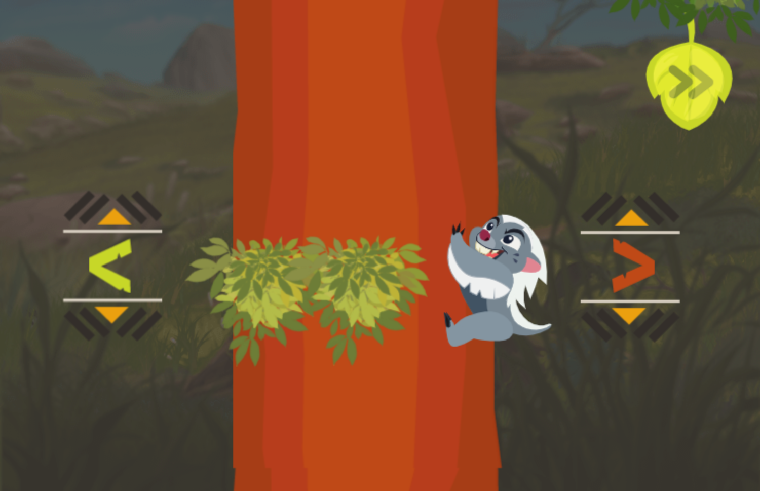 Lion Guard Climbing With Bunga Game How To Move Screenshot.