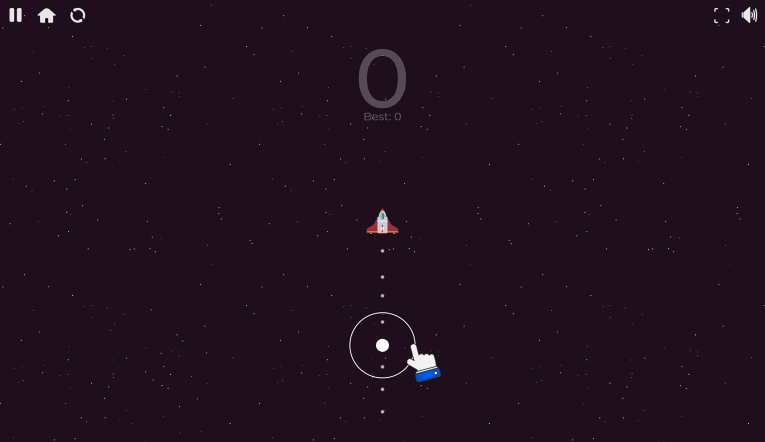 Loop Them Game Start Screenshot.