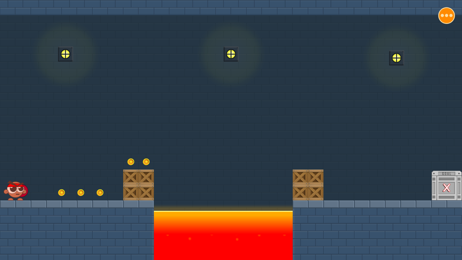 Lost Glider Game Level Start Screenshot.