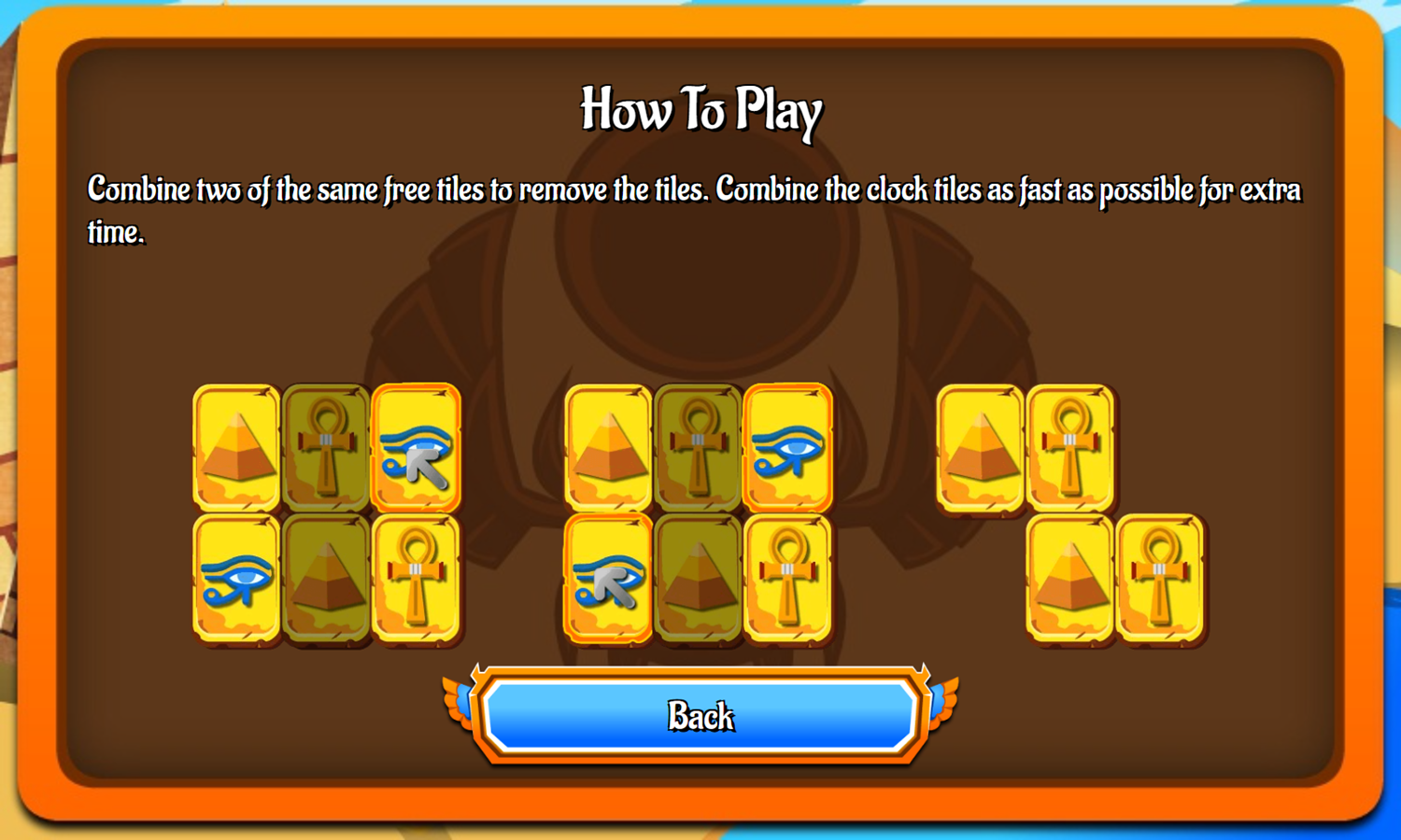 Lost in Time Game How To Play Screenshot.